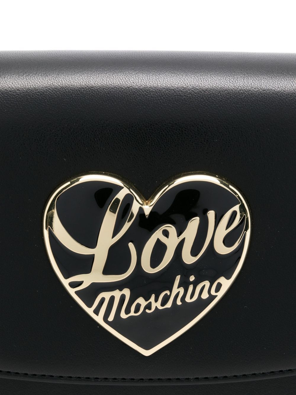 heart-plaque cross body bag - 4