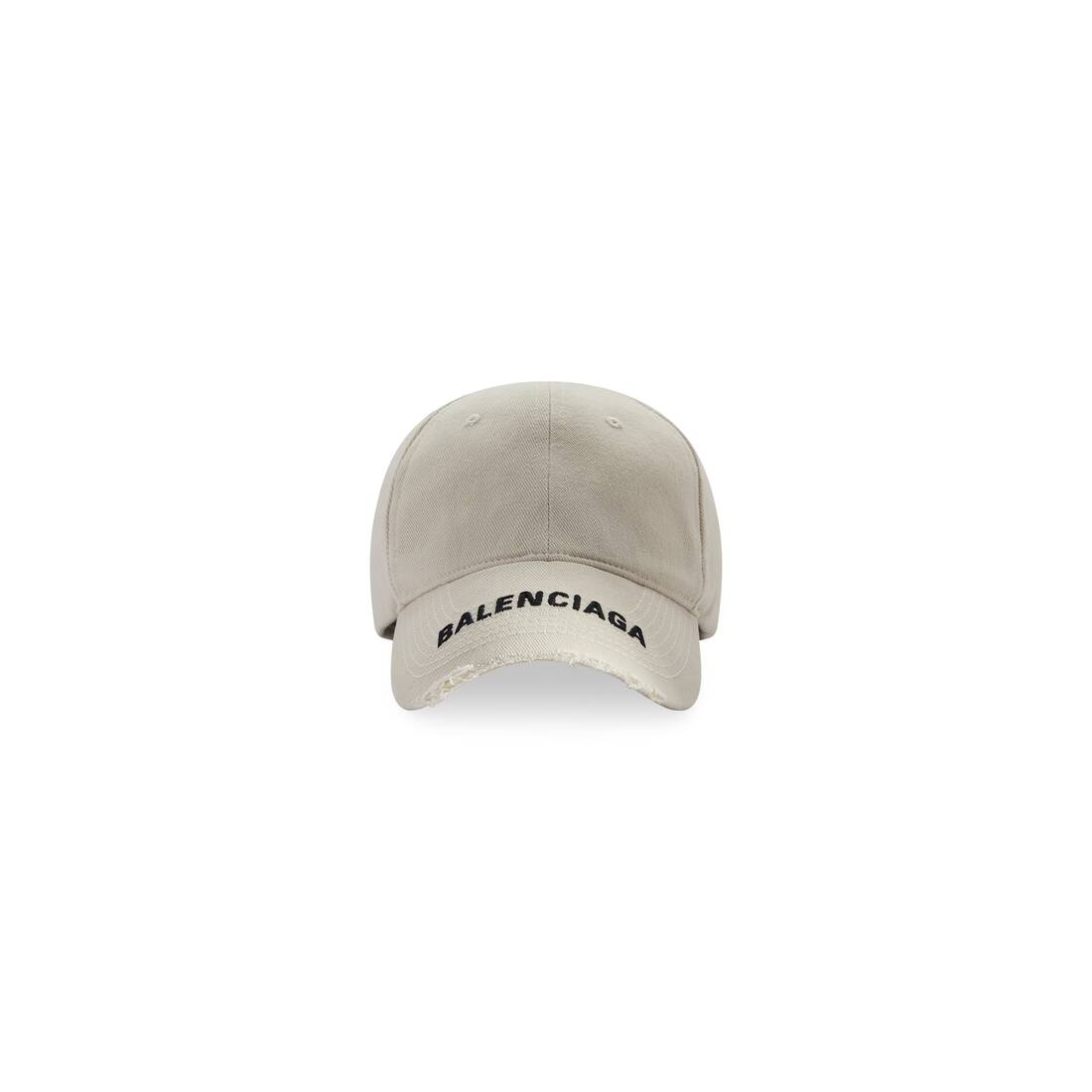 Men's Logo Visor Cap in White - 1