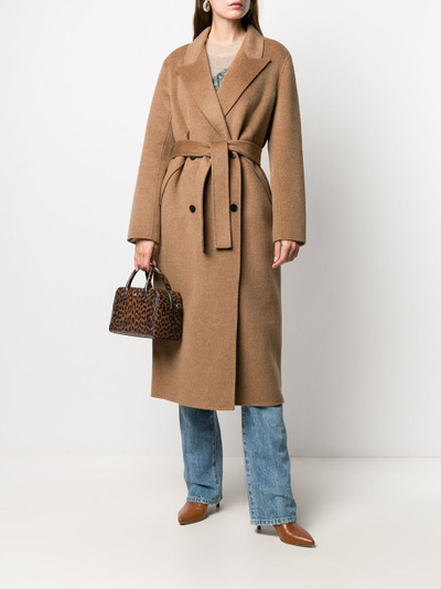 Sandro Dalma belted coat outlook