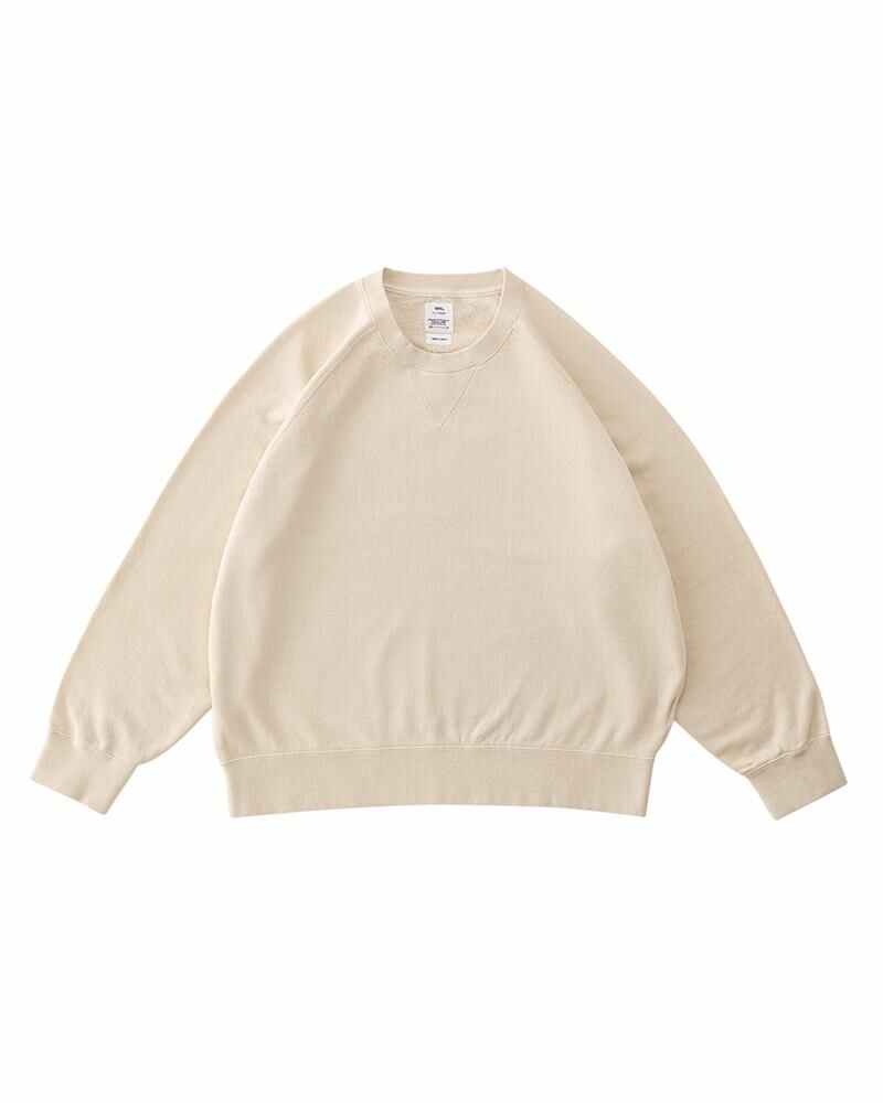 AMPLUS CREW L/S W (C/WS) IVORY - 1