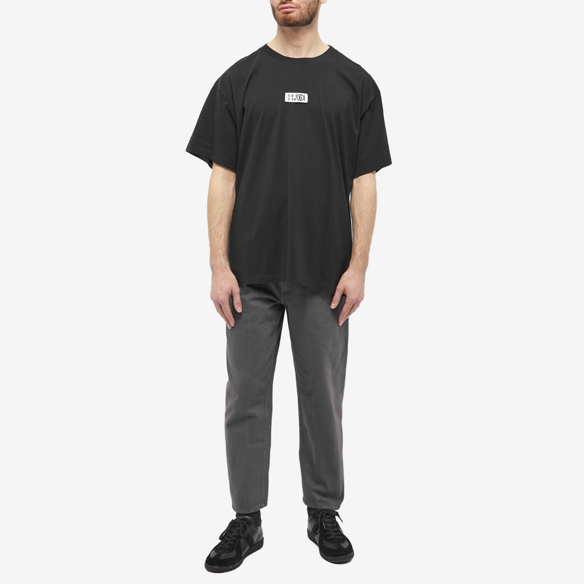 MM6 Maison Margiela Number Logo T-Shirt - 4