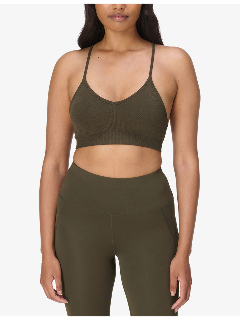 Soft Ribbed Yoga Bra 3