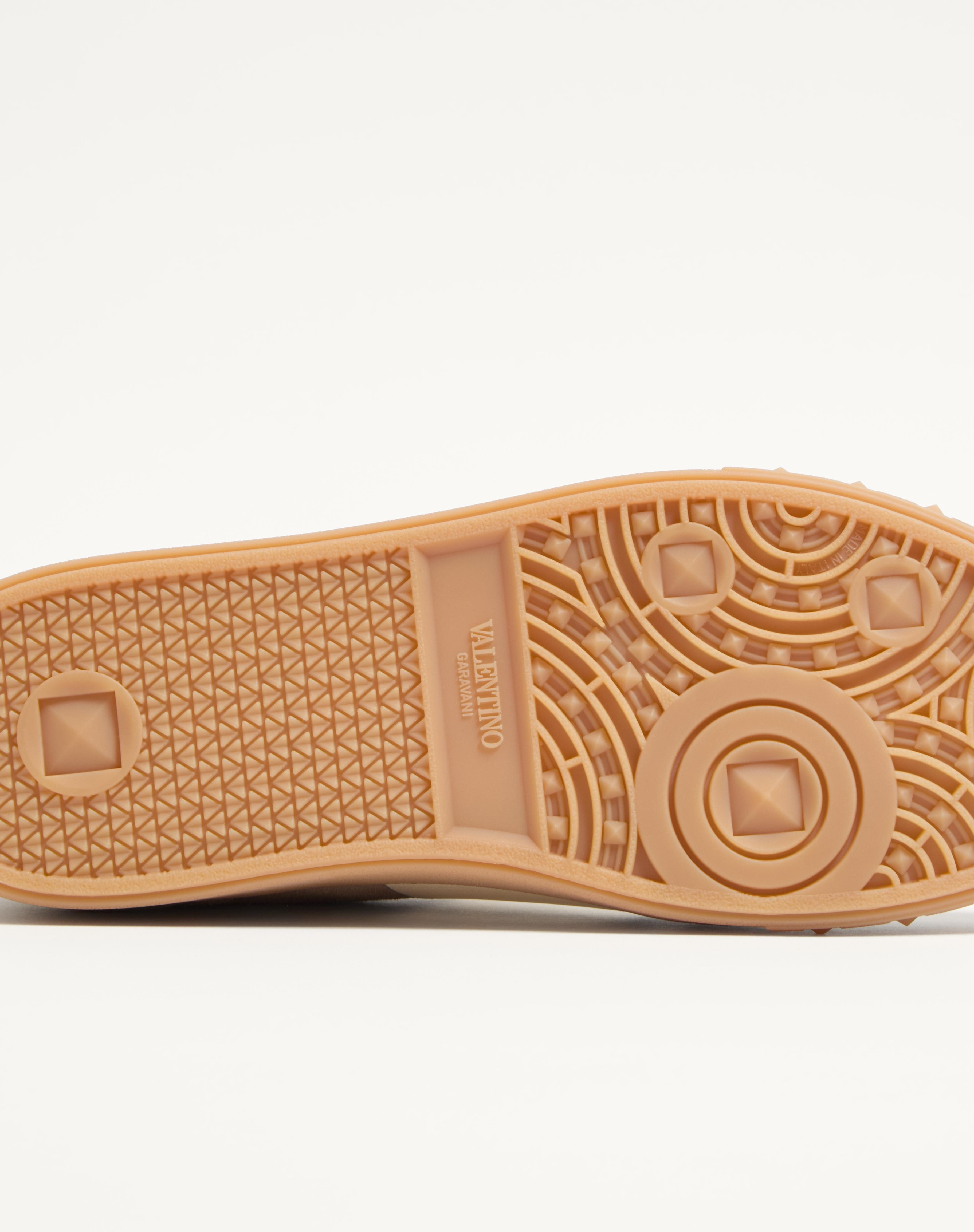 UPVILLAGE LOW TOP SNEAKER IN SPLIT LEATHER AND CALFSKIN NAPPA LEATHER - 5