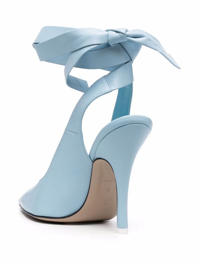 ankle tie-fastening pumps - 3