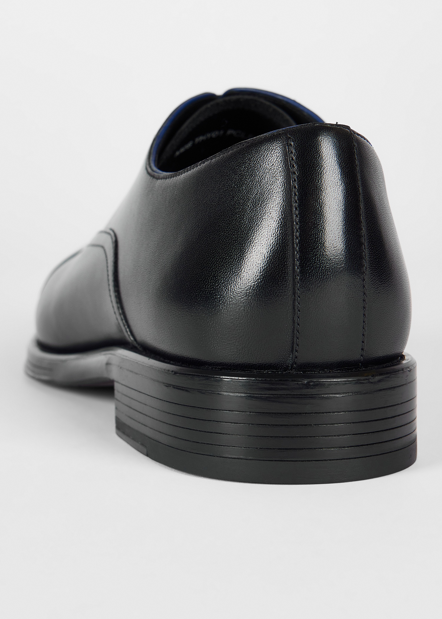 Black Leather 'Timothy' Shoes - 3