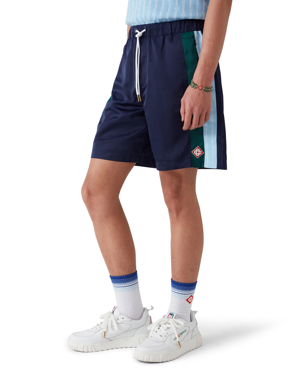 Blue Fade Socks | Casablanca Paris - 3