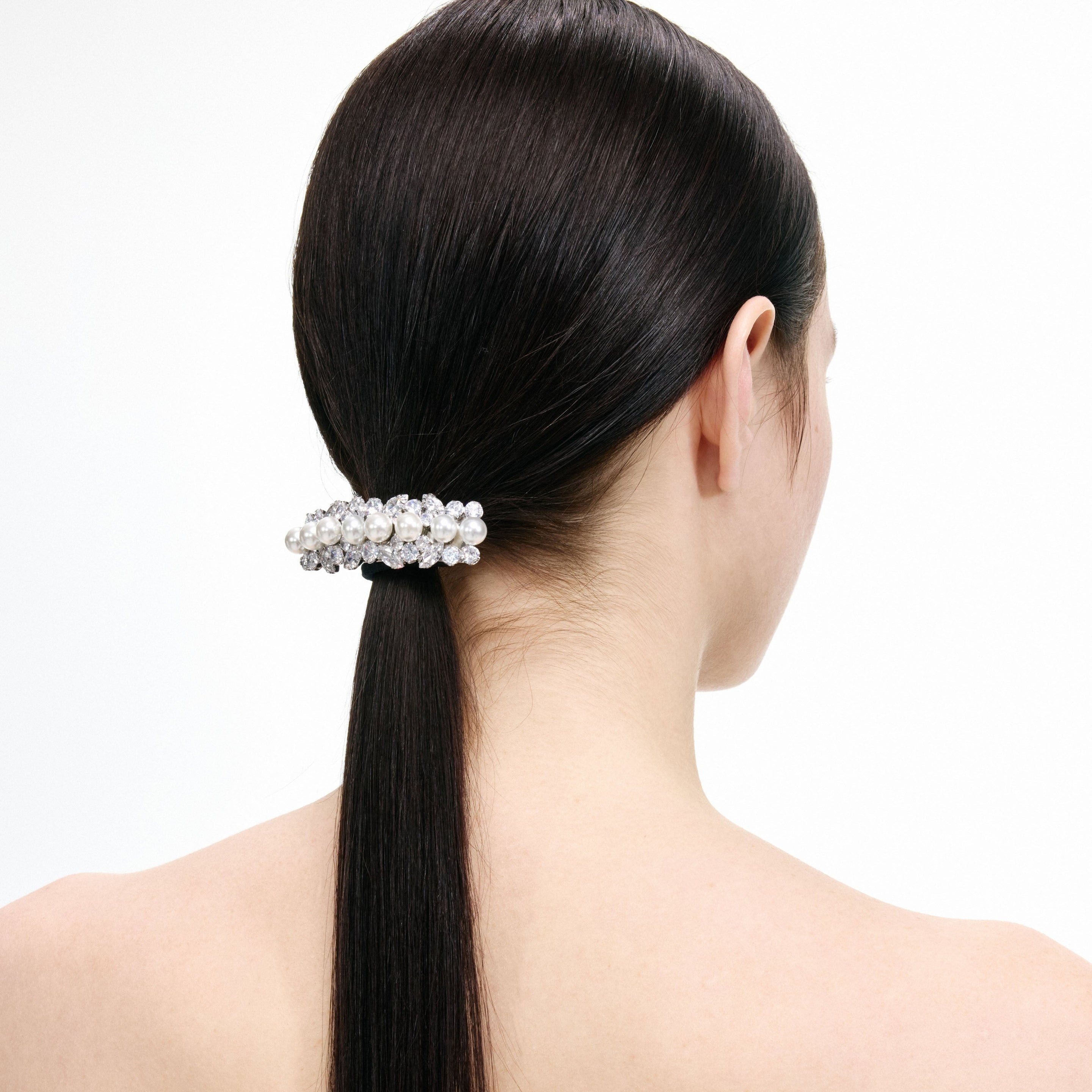 Multi Crystal Hair Cuff - 5