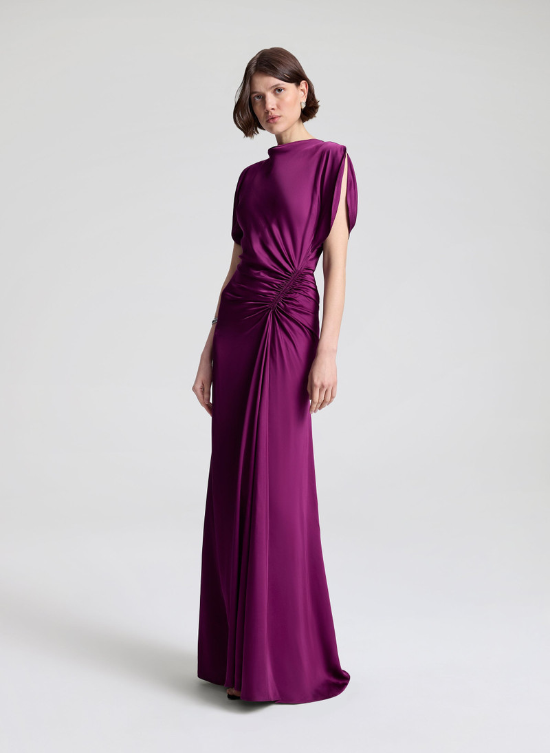 Nadia Satin Gown 5