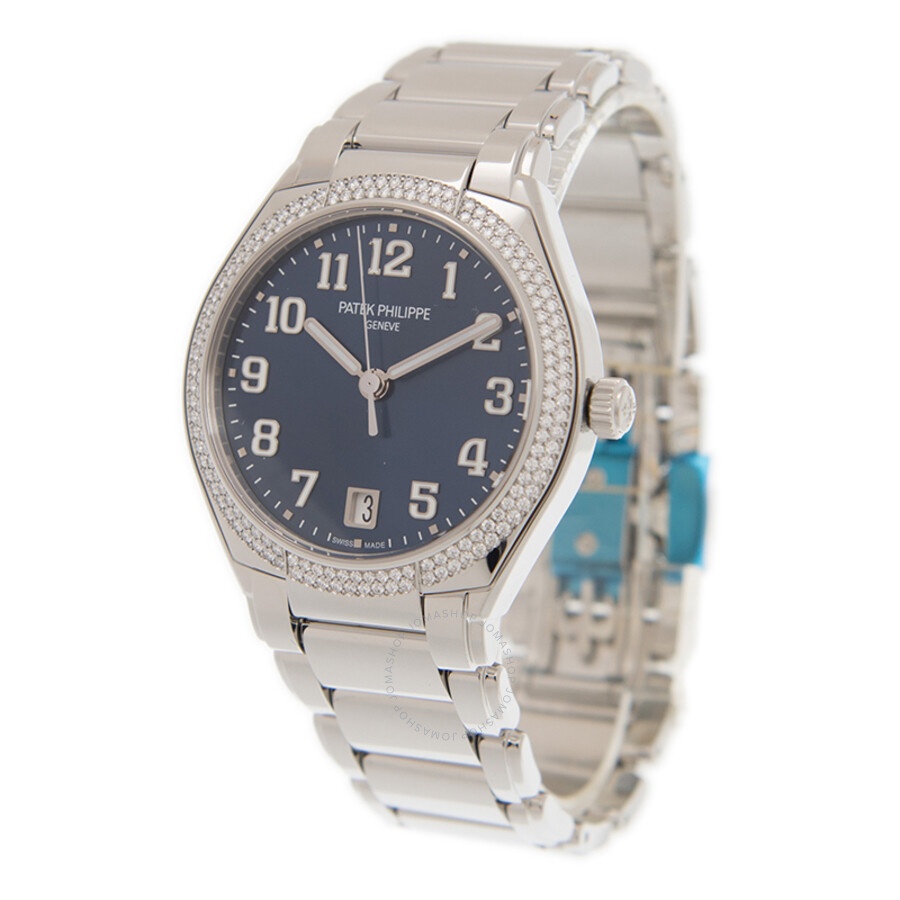 Patek Philippe Twenty 4 Automatic Blue Sunburst Dial Diamond Ladies Watch 7300/1200A-001 - 4