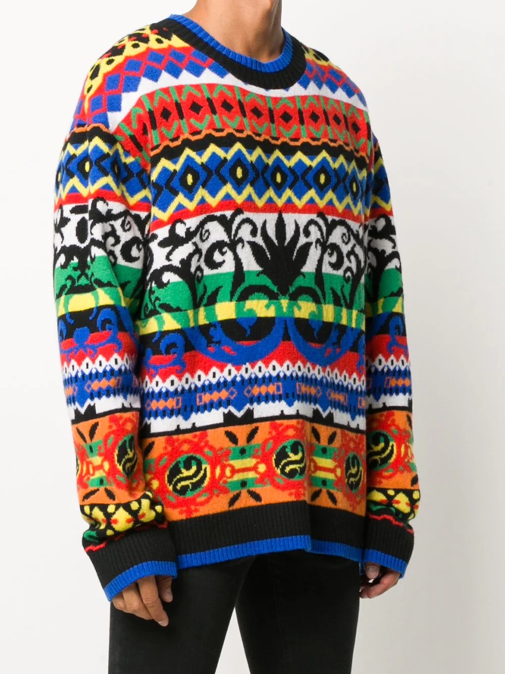 geometric pattern jumper - 3