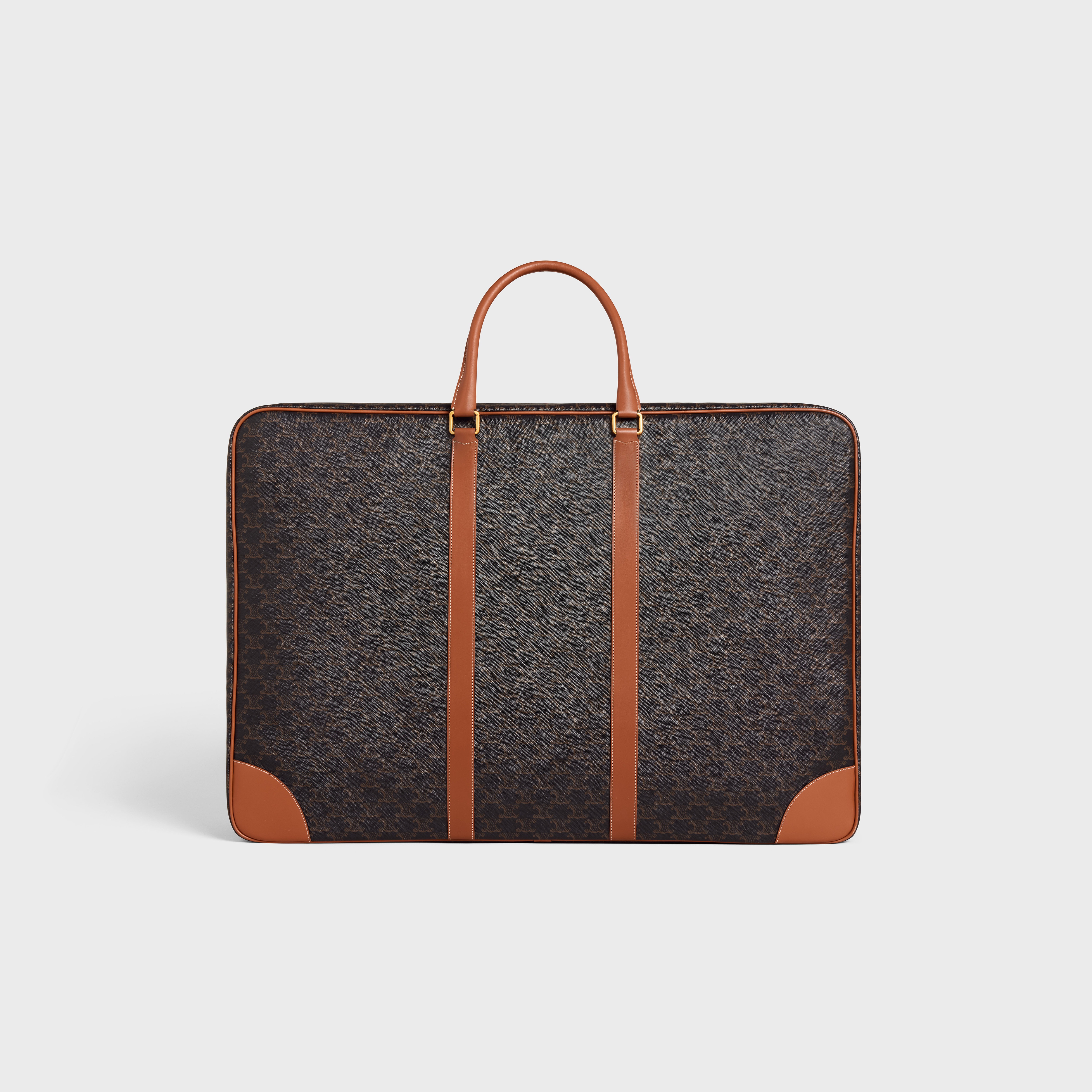 Soft Luggage 70 in Triomphe Canvas and Calfskin - 3