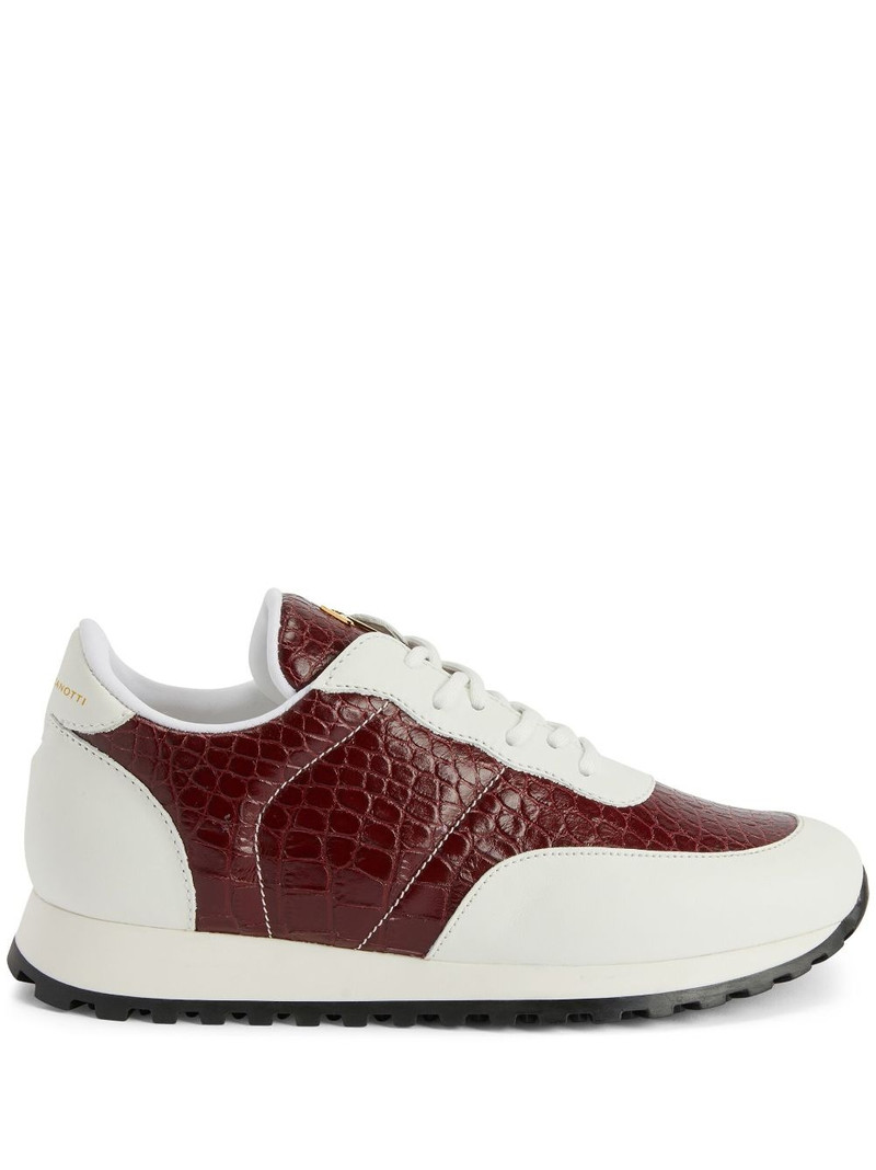 Jimi leather low-top sneakers 1
