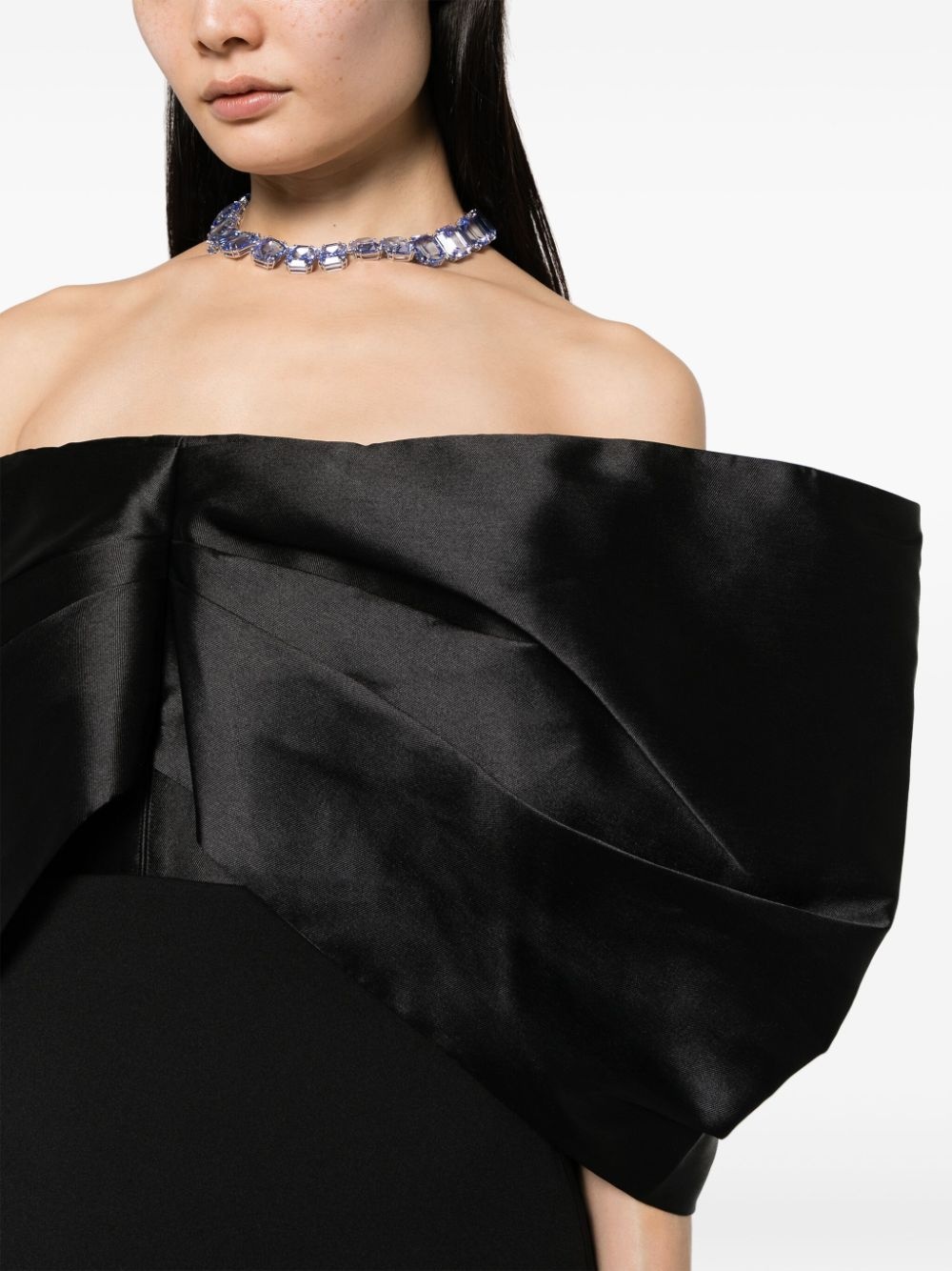 Filippa off-shoulder gown - 5
