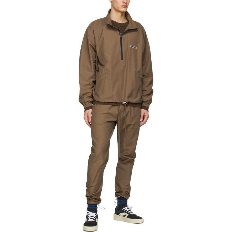 Fear of God Essentials FW20 Sports Jacket brown FOG-FW20-243 - 5