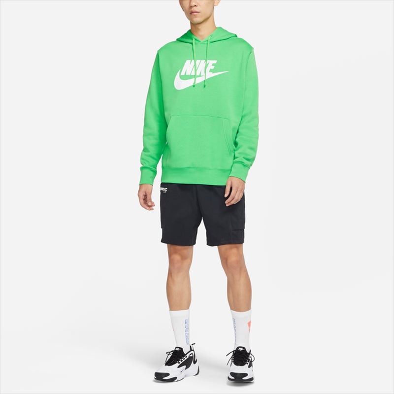 Nike Sportswear Club Fleece Large Logo Printing Grass Green BV2974-362 - 3