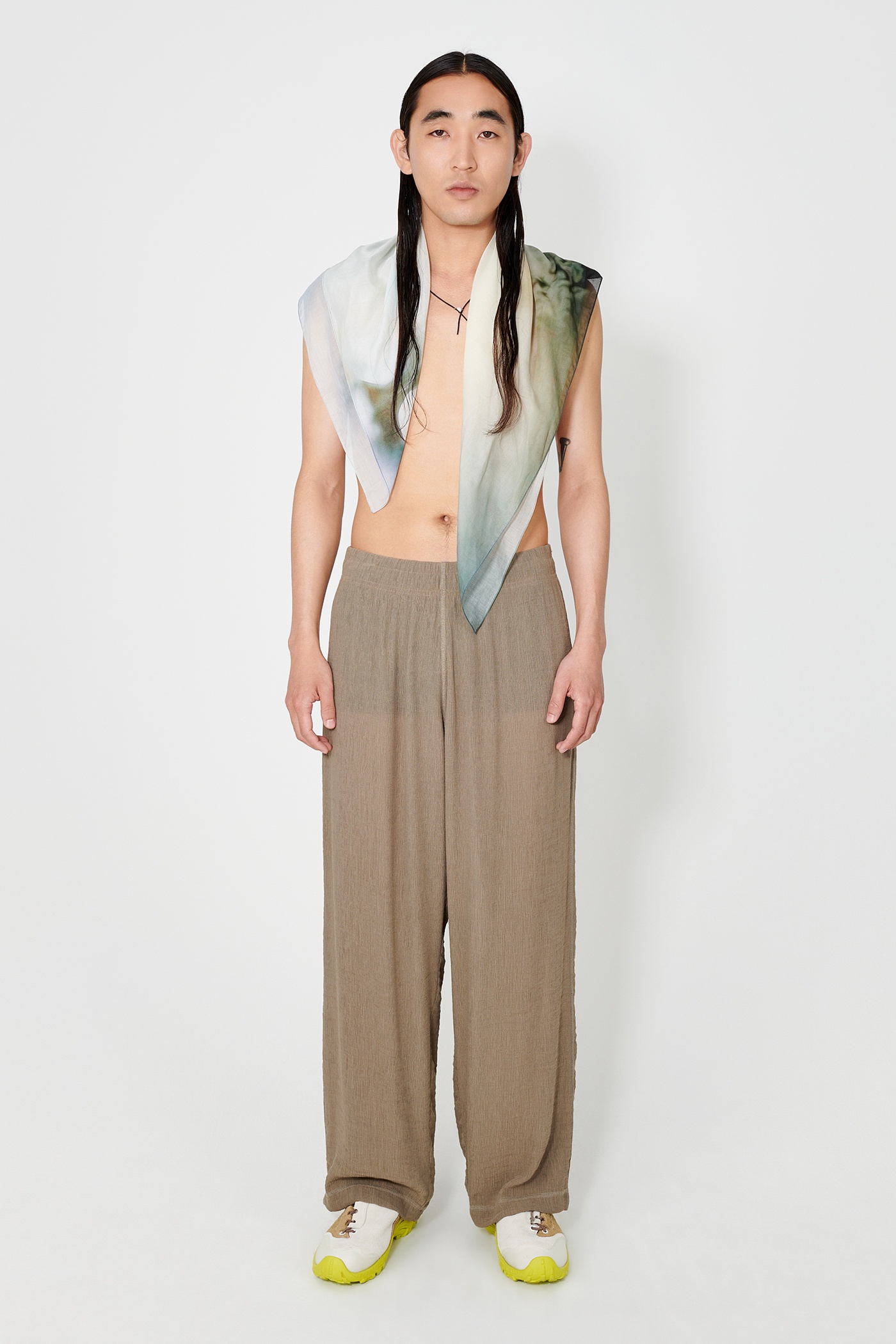 Reduced Trouser Muck Ruffle Viscose - 2