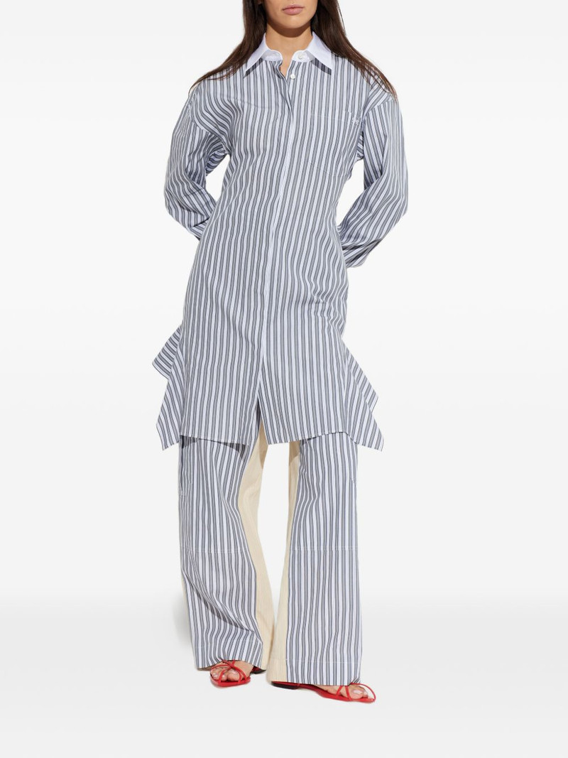 Stella McCartney striped shirt mini dress outlook