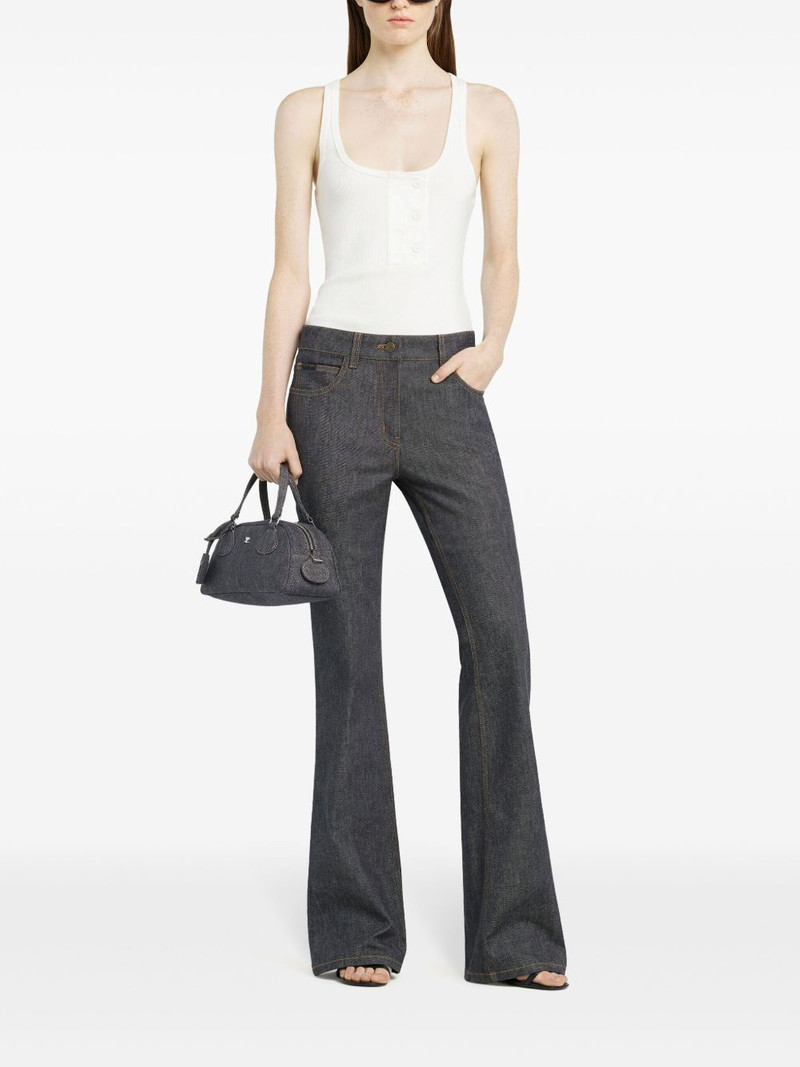 courrèges bootcut jeans outlook