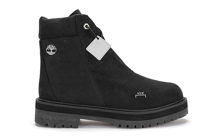 Timberland x A Cold Wall 6 Inch Premium Side Zip Boot 'Jet Black Nubuck' A68VB - 2