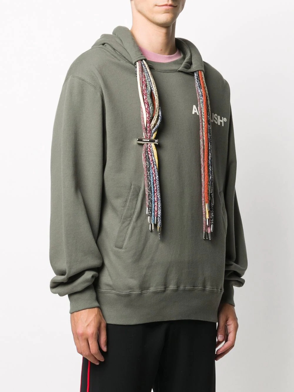 multiple-drawstring hoodie - 4