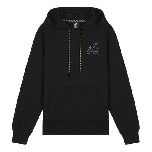 New Balance Logo Relaxed Hoodie 'Black' AMT11581-BK - 1