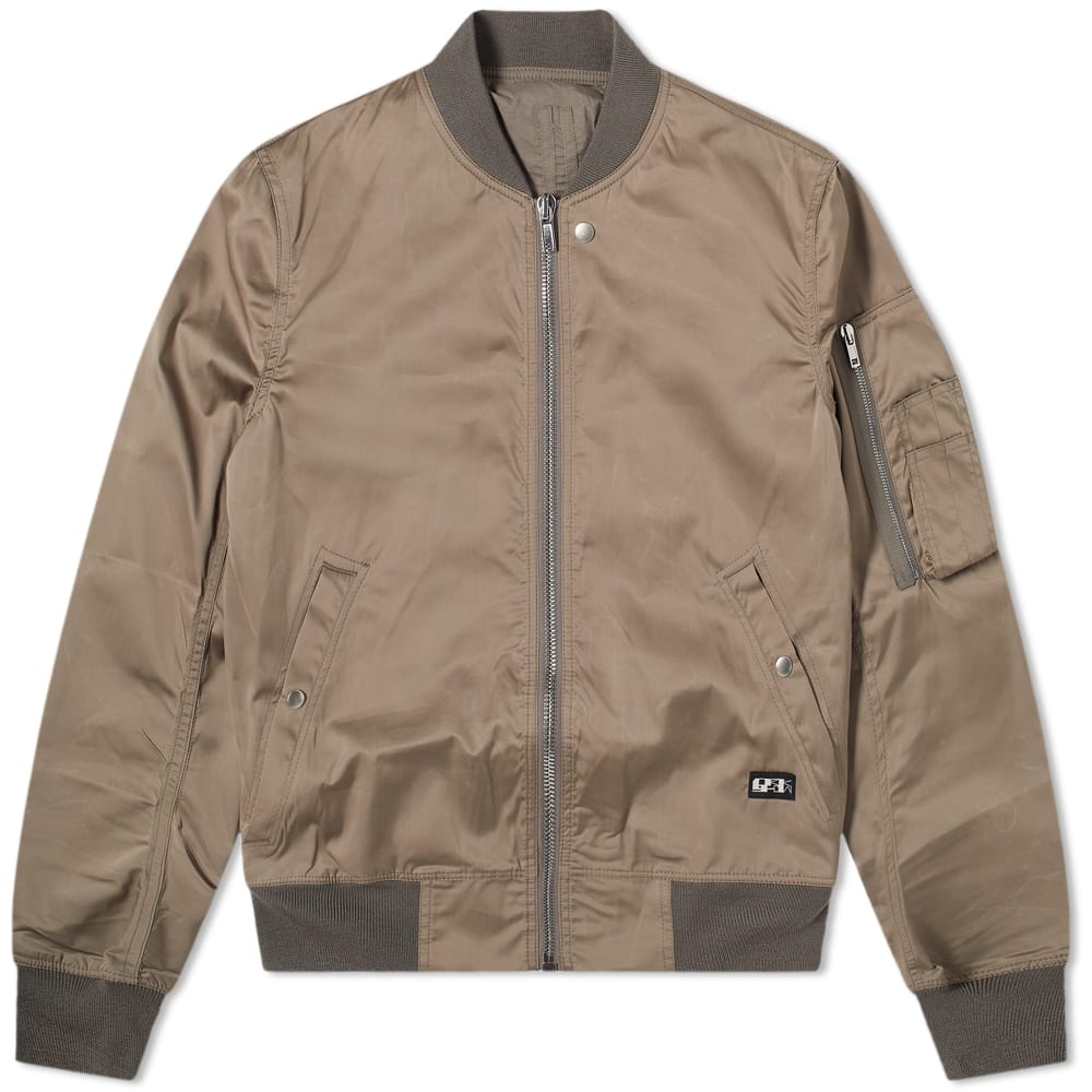 Rick Owens DRKSHDW Taffeta Flight Bomber Jacket - 1