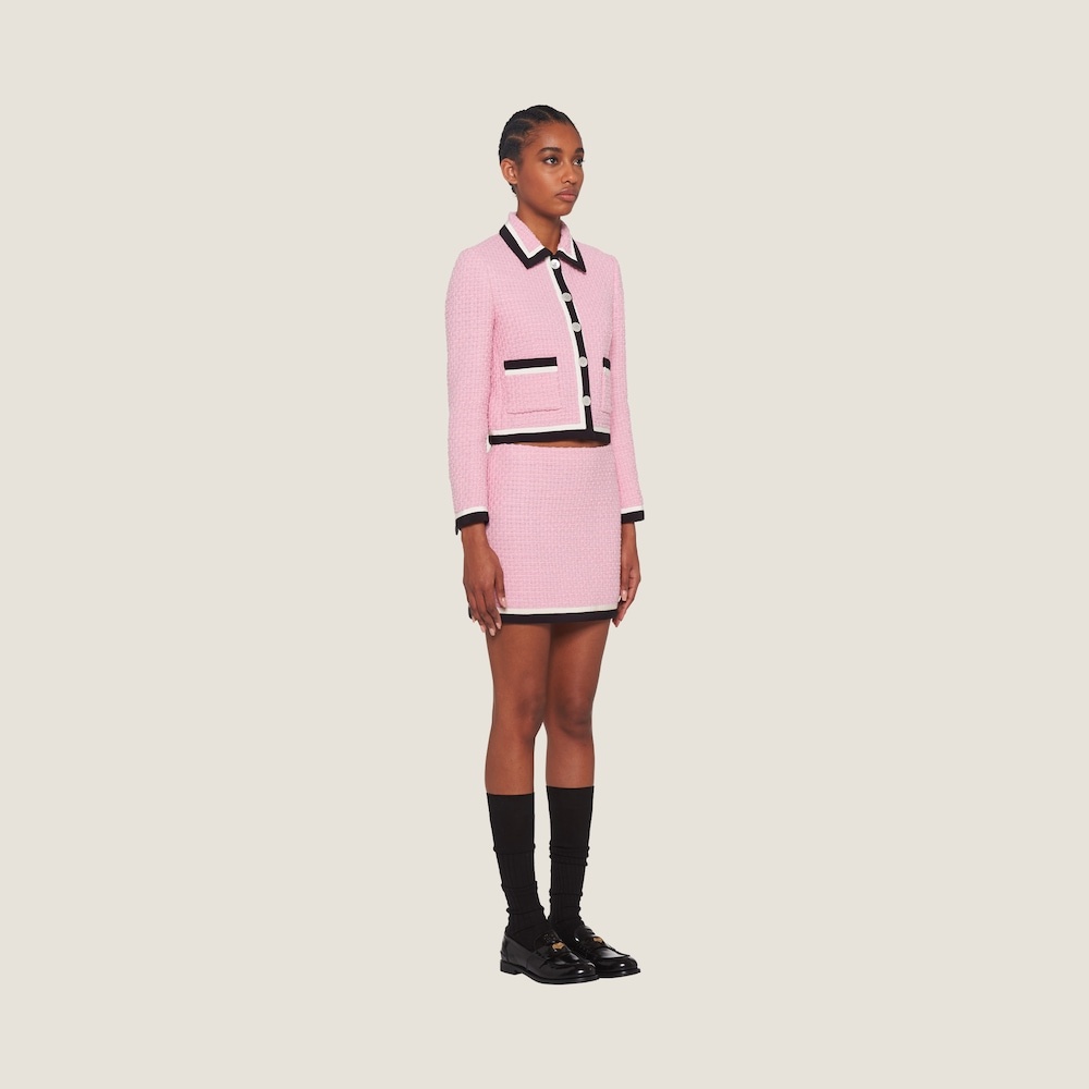 Tweed miniskirt - 4