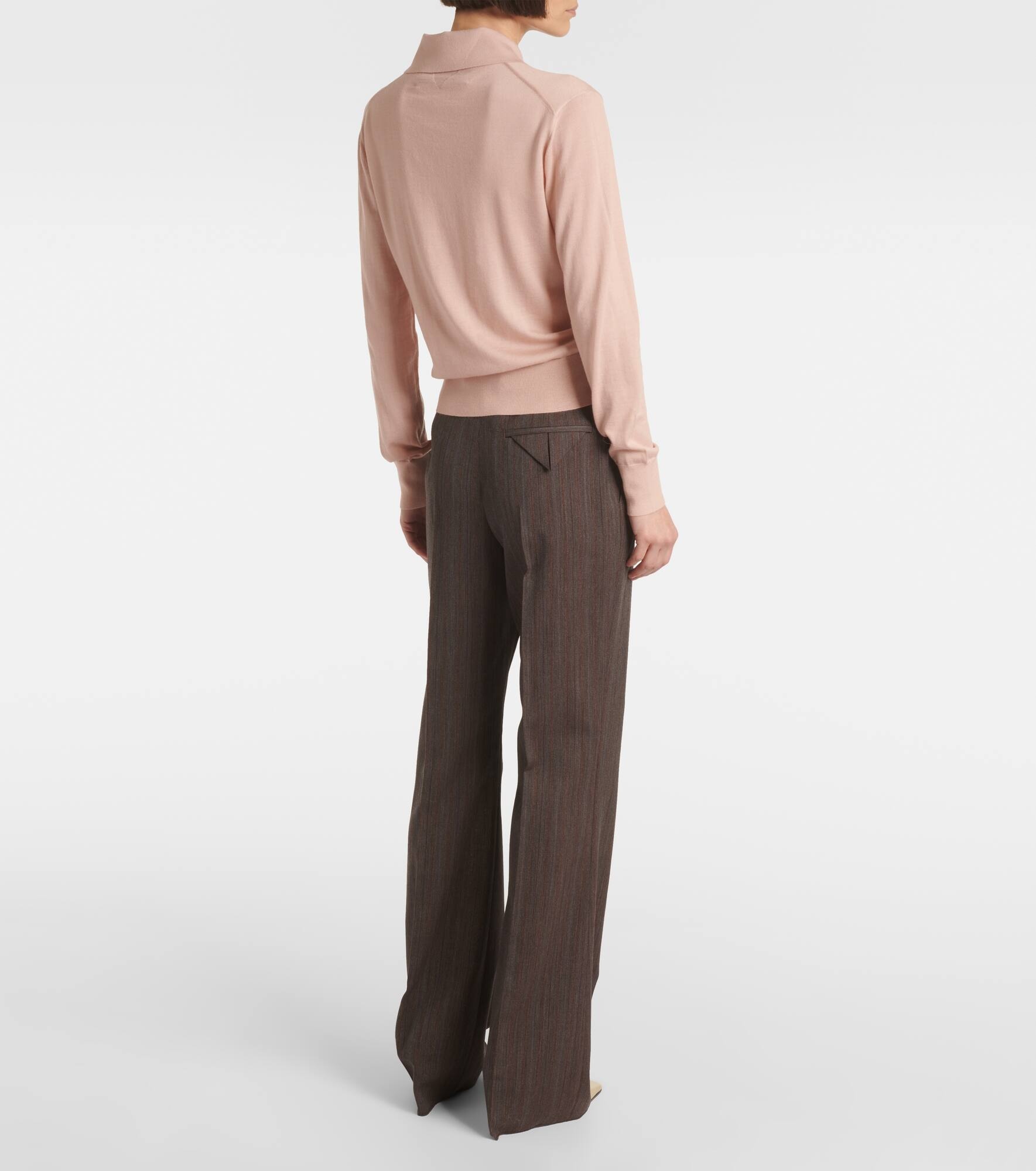Cashmere polo sweater - 3