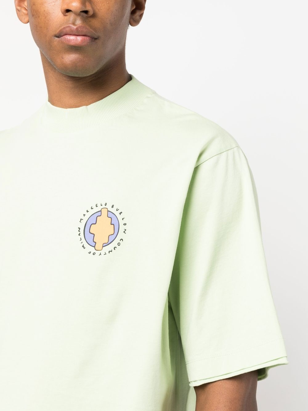 Sunset Bird organic cotton T-shirt - 5