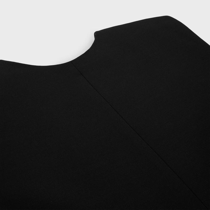 peplum top IN WOOL SILK 3