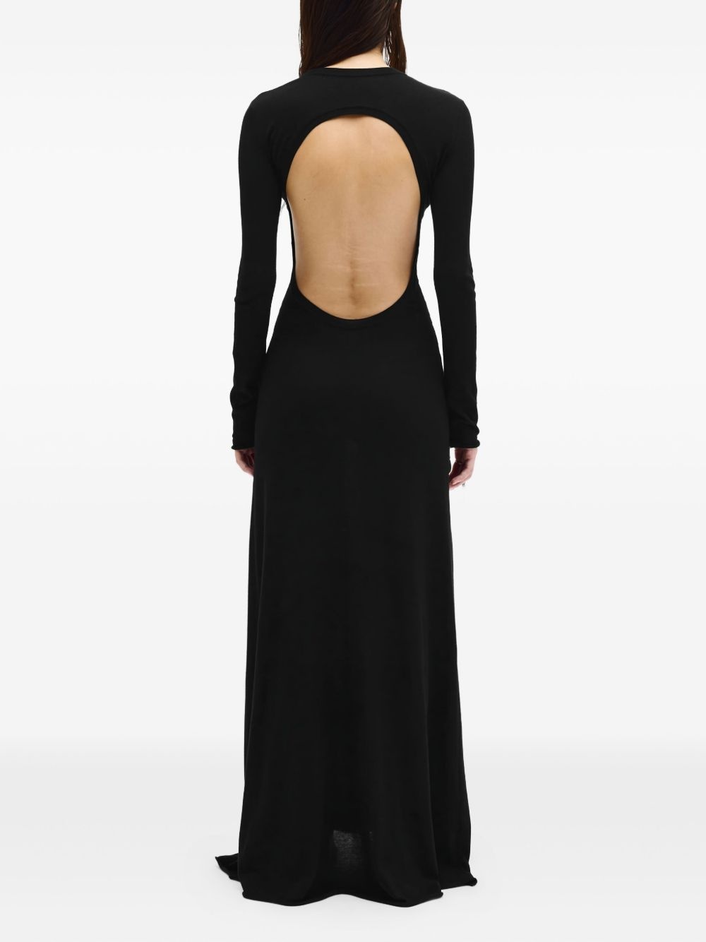 Eva long-sleeve cut-out maxi dress - 3