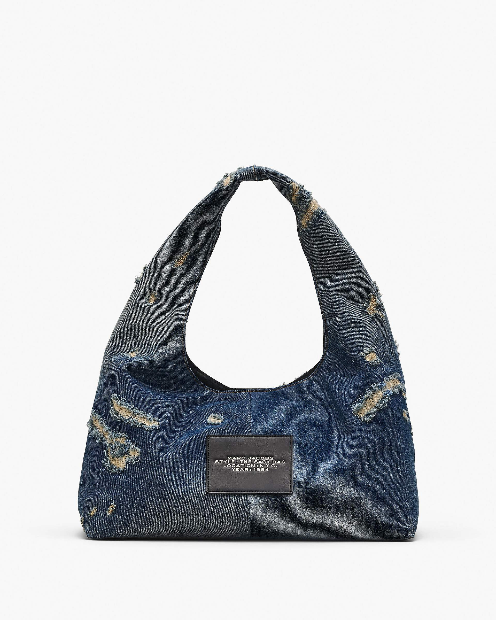 THE RIP AND REPAIR DENIM SACK BAG - 3