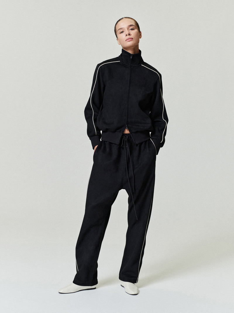 ESSENTIALS Womens Signature Vintage Fit Track Jacket outlook