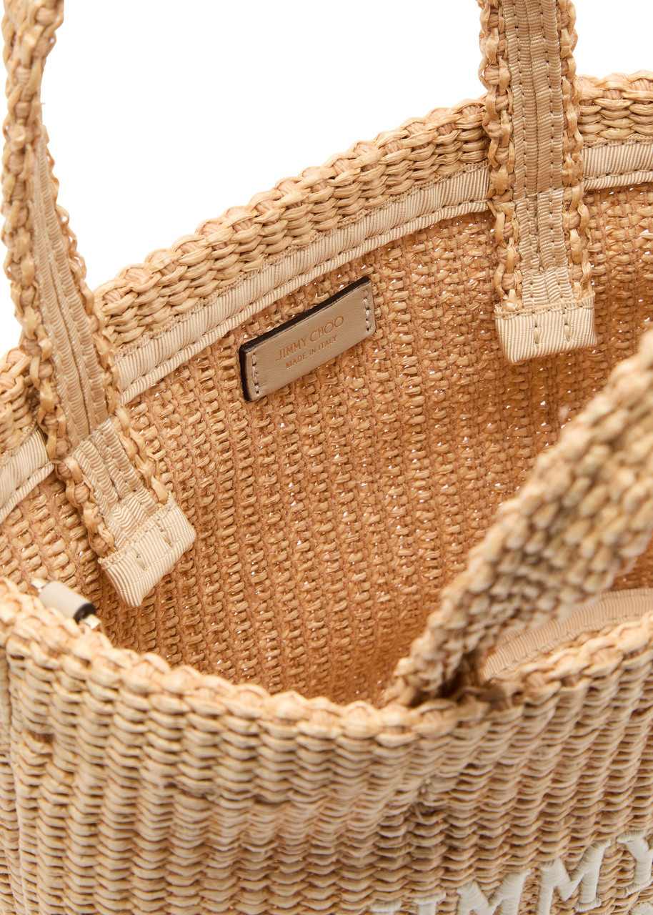 Jimmy Choo Beach Mini Raffia Tote - 4