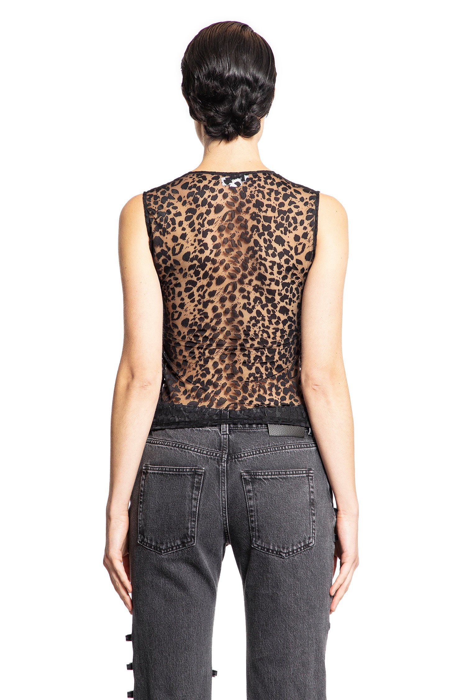 Leopard-Devore-Sleeveless-Top - 3