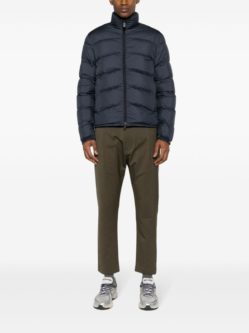 Aspesi zip-up padded jacket outlook