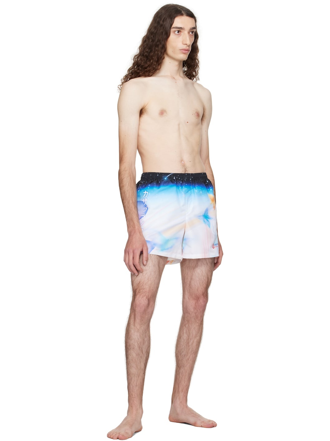 Multicolor Printed Swim Shorts - 4