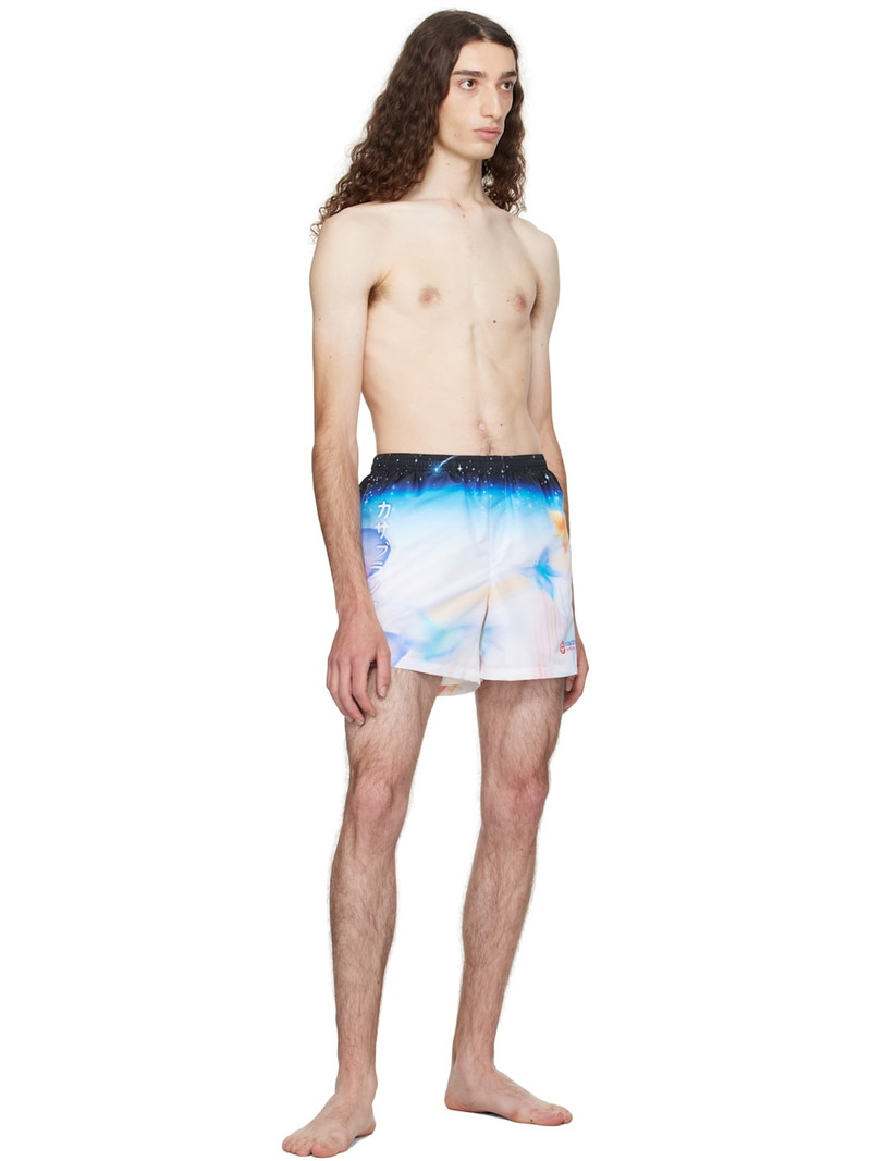 CASABLANCA Multicolor Printed Swim Shorts outlook