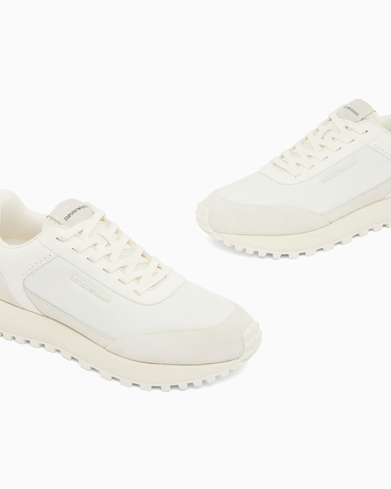 CORDURA SNEAKERS WITH SUEDE DETAILS AND SIDE LOGO 5