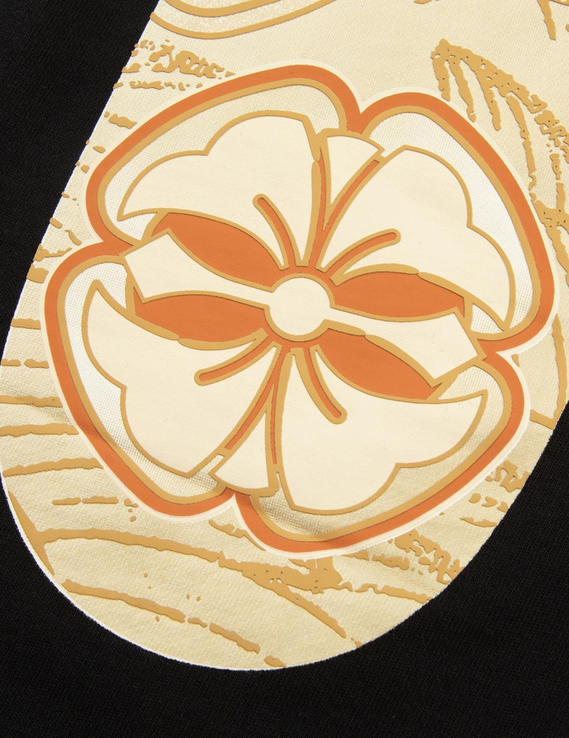 HANAFUDA PATTERN DAICOCK PRINT REGULAR FIT SWEATPANTS 10