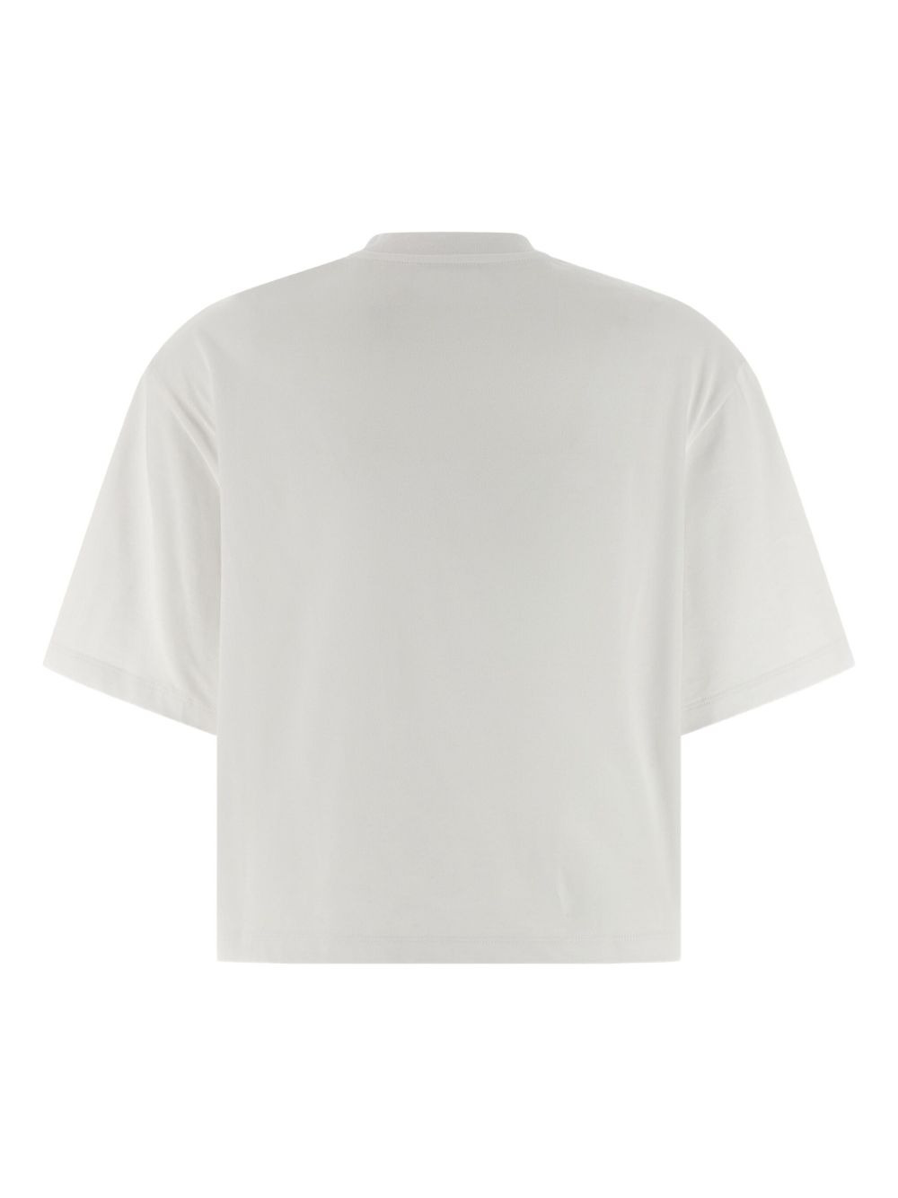 pleated-tassel T-shirt - 2