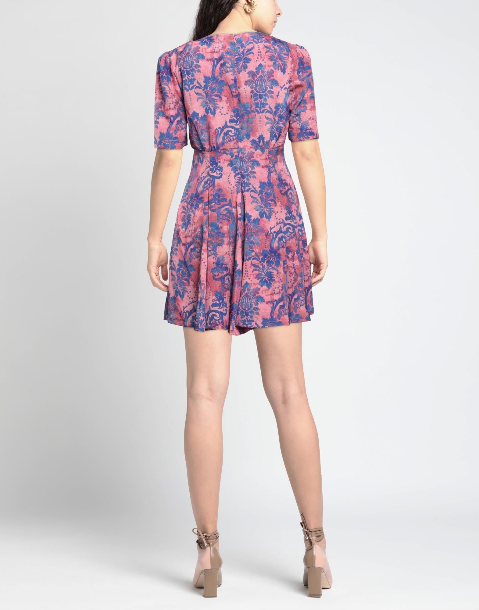 Brick red Women's Short Dress - 3