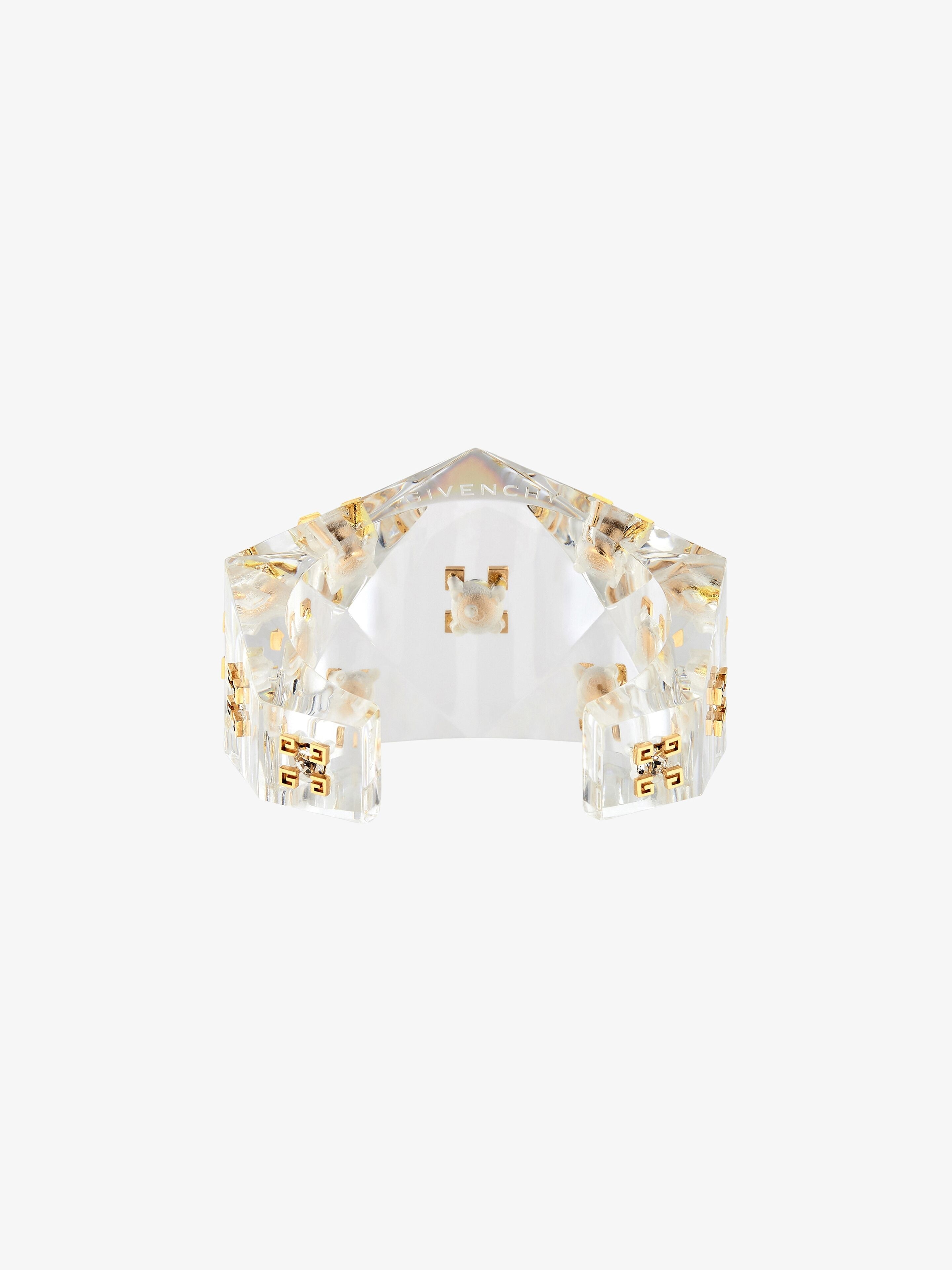 4G PLUMETIS BRACELET WITH CRYSTALS - 4