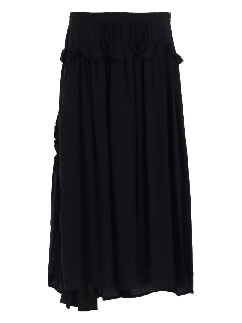 ruffled midi skirt 1