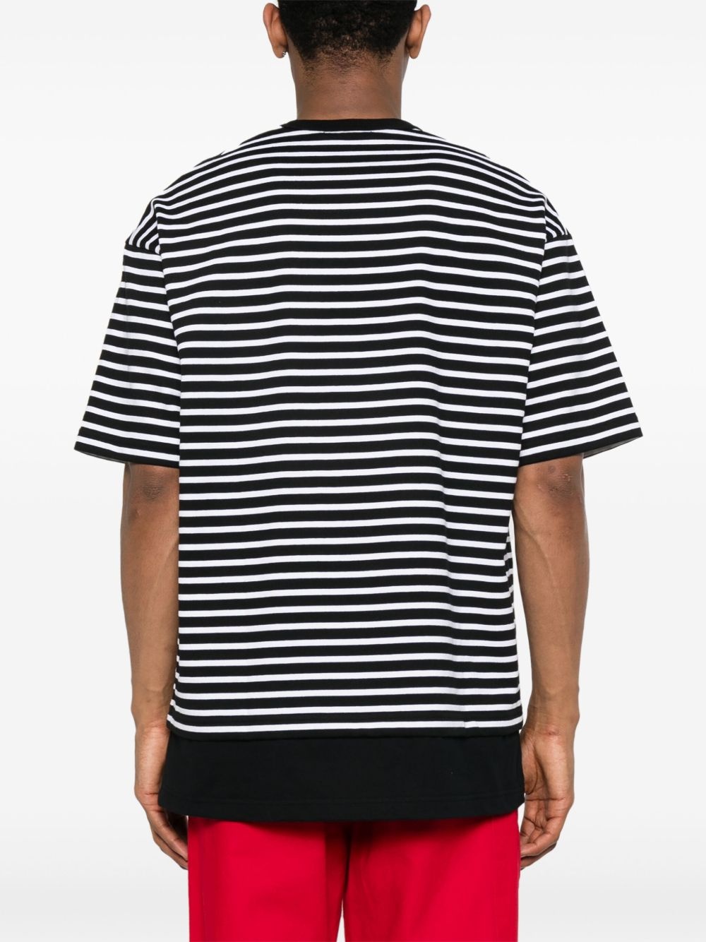 striped T-shirt - 3