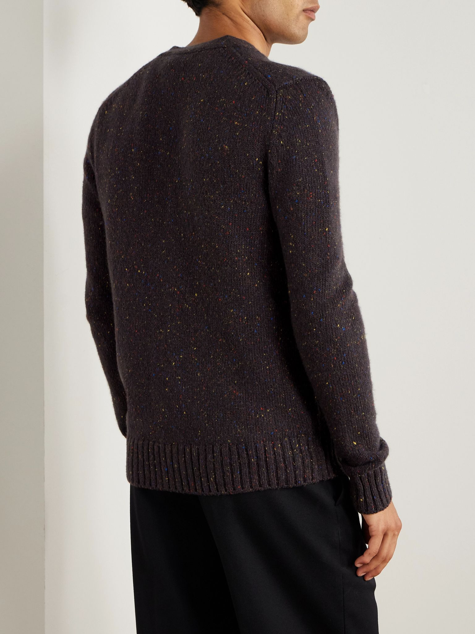 Ailis Cashmere Cardigan Charcoal - 3
