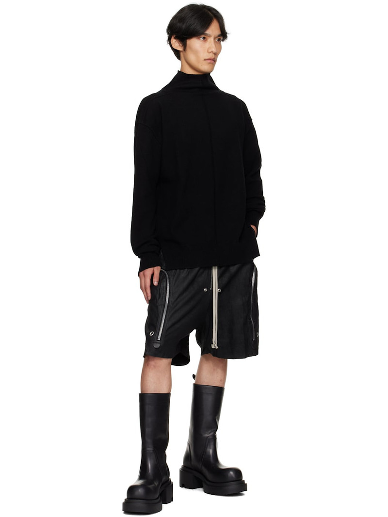 Rick Owens Black Concordians Tabard Sweater outlook