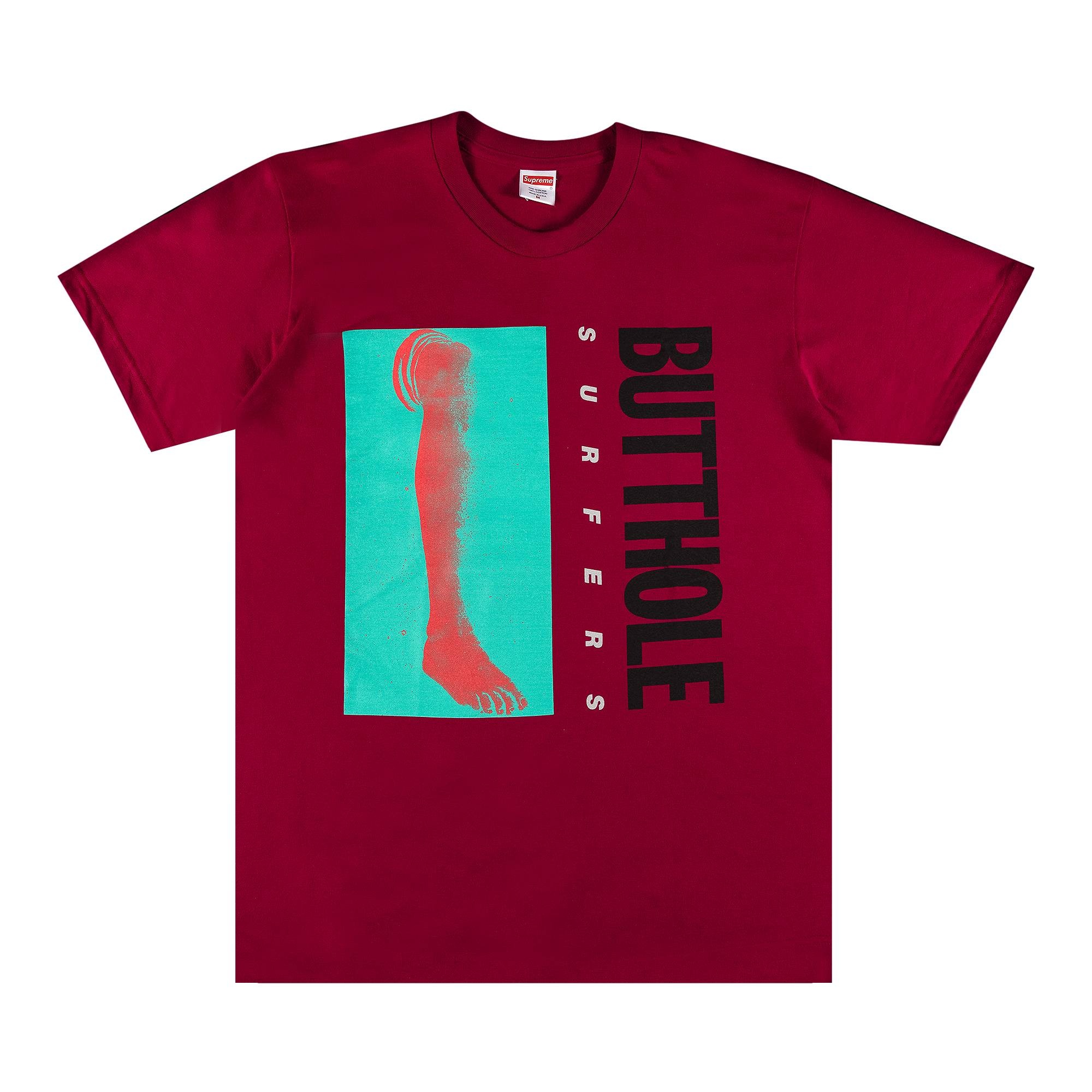 Supreme x Butthole Surfers Leg Tee 'Dark Magenta' - 1