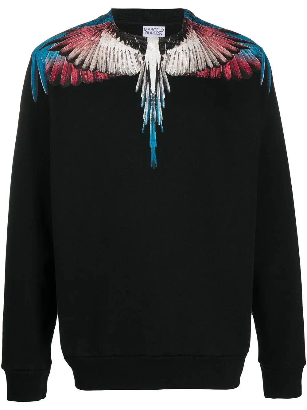 Wings-print sweatshirt - 1