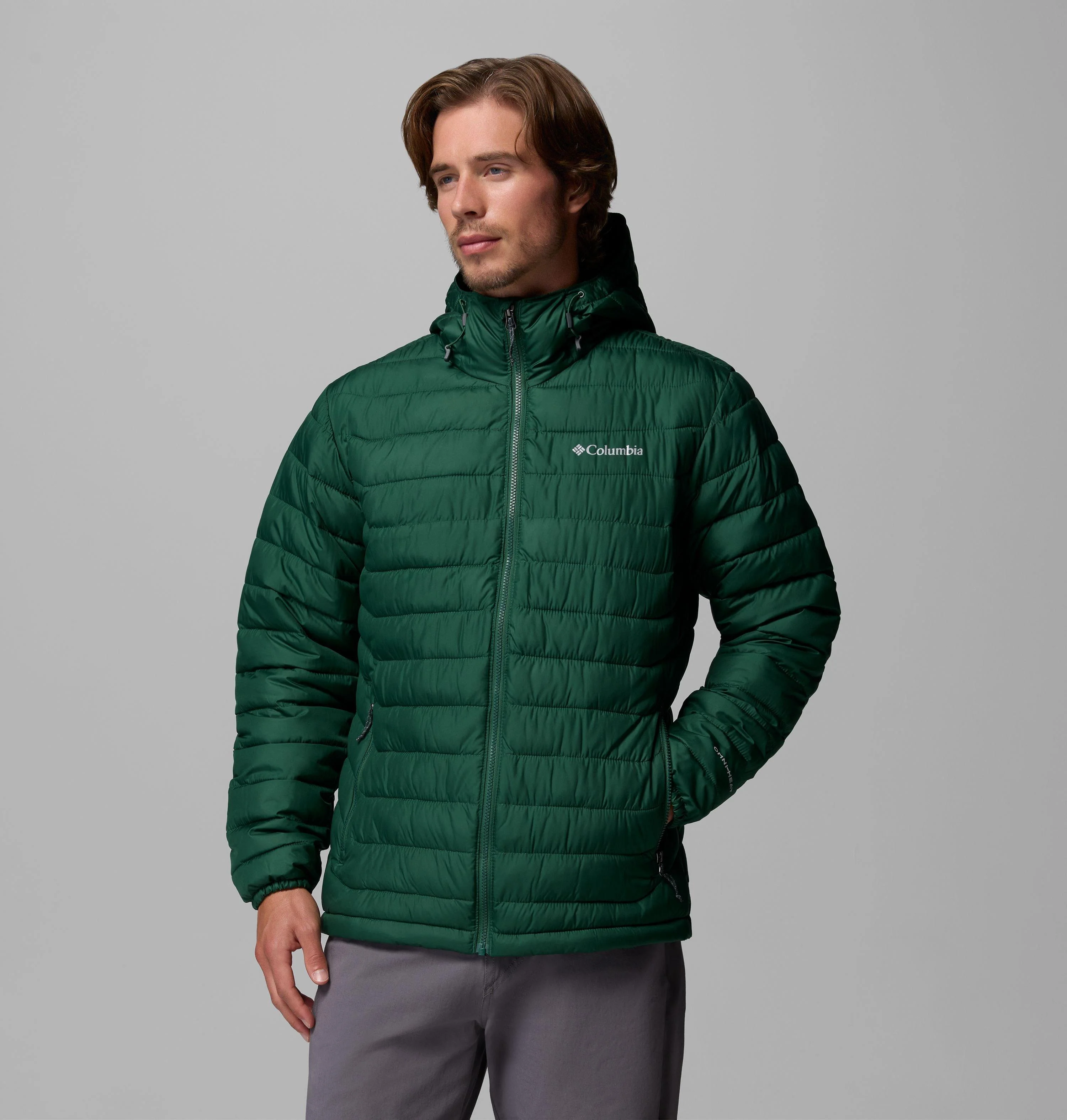 Men's Powder Lite II Hooded Jacket - 1